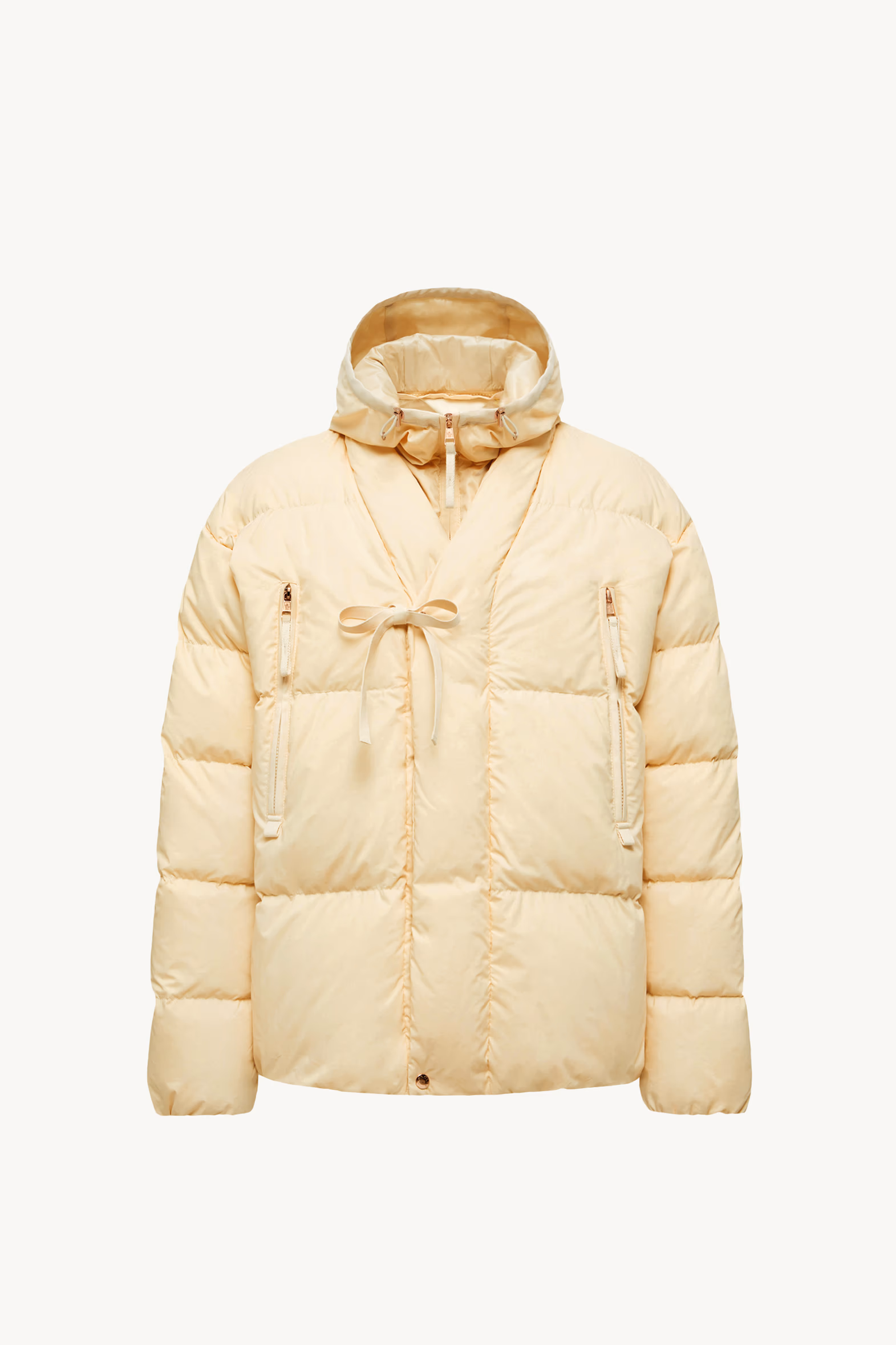 Moncler x Gilga Farm by Donald Glover Tangelo Short Down Jacket Gender Neutral Ochre Yellow Moncler 2